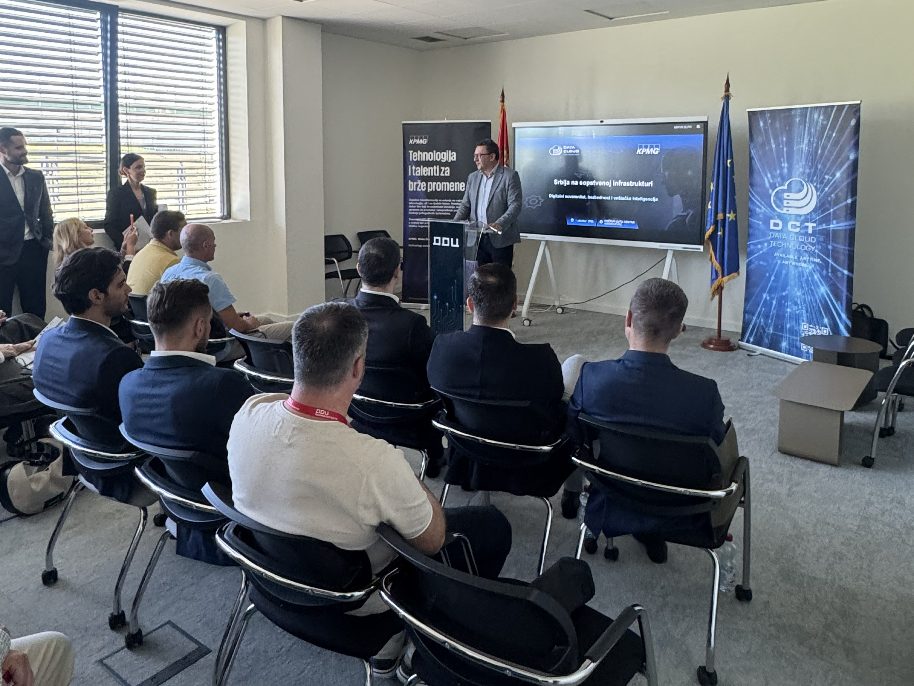 Konferencija „Srbija na sopstvenoj infrastrukturi - Digitalni suverenitet, bezbednost i veštačka inteligencija“ u organizaciji DCT i KPMG 
